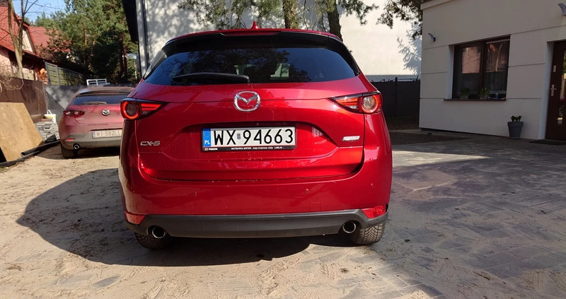 Mazda CX-5 cena 87900 przebieg: 99999, rok produkcji 2017 z Józefów małe 352